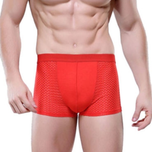 Other - Red Lightweight Silky Breathable Boxer Briefs